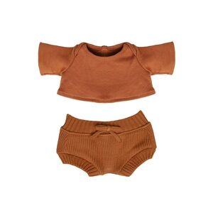 NEW Olli Ella Dinkum Doll Snuggly Set Toffee Doll Clothes Outfit Set 14” Doll